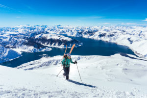 Peo e la laguna del Laja