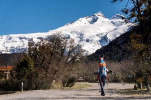 Partenza per il Montw Tronador