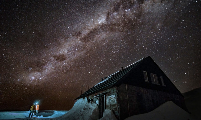 Polvere di stelle sopra il rifugio